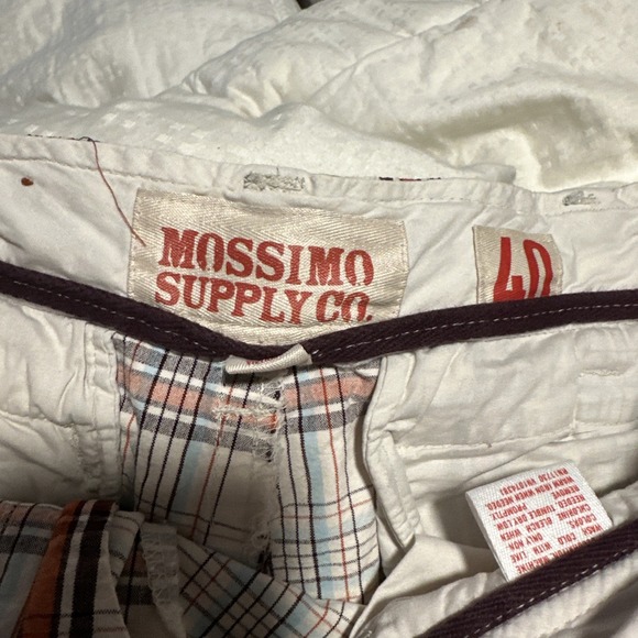 Plaid Shorts Mossimo Supply Company Size 40 Golf Casual Vacation pockets - Picture 2 of 9